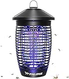 PALONE Lampada Antizanzare Elettrica, 4500V 20W UV Zanzariera Elettrica Impermeabile IPX4, per Insetticida Zanzare per Casa Giardino Interno Esterno Cucina, con 1 Spazzole Pulite